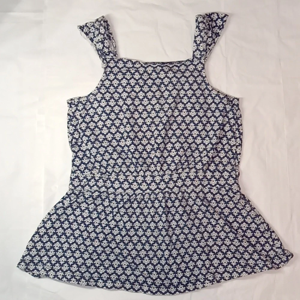 Carter's Girl's Dress. Size 7.  Blue and Pink.
